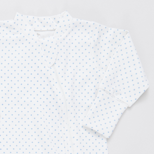Nesting Box Baby Take Home Set - Blue Bouquet Floral Block Print Online - Image 5