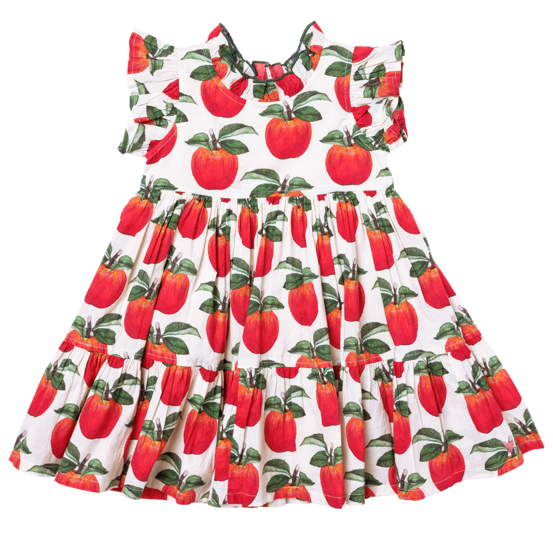 Girls Jennifer Dress – Painted Apple For Sale